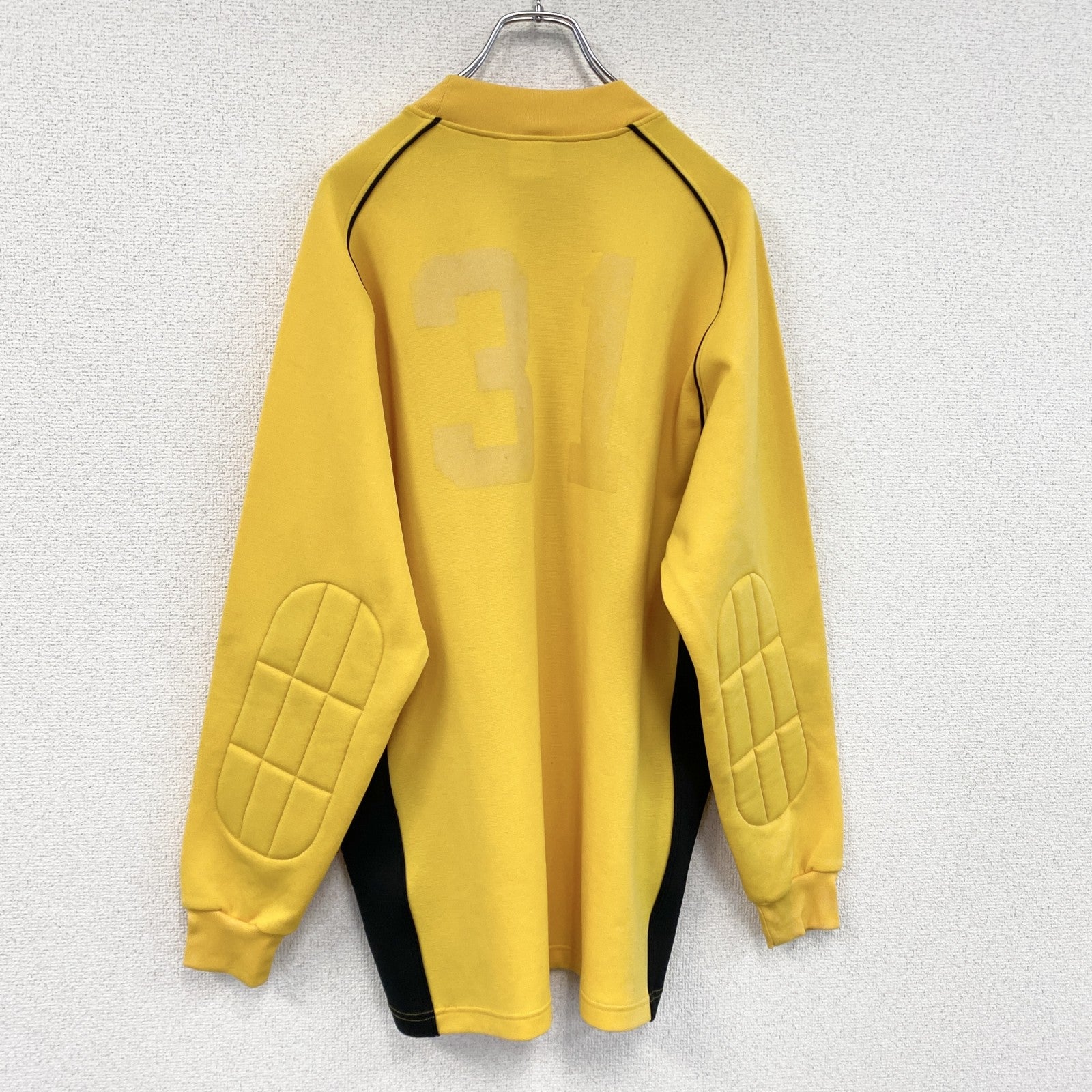 PUMA　プーマ　スウェット/トレーナー　ゲームシャツ　ユニフォーム　ラグランスリーブ　黄色　イエロー
