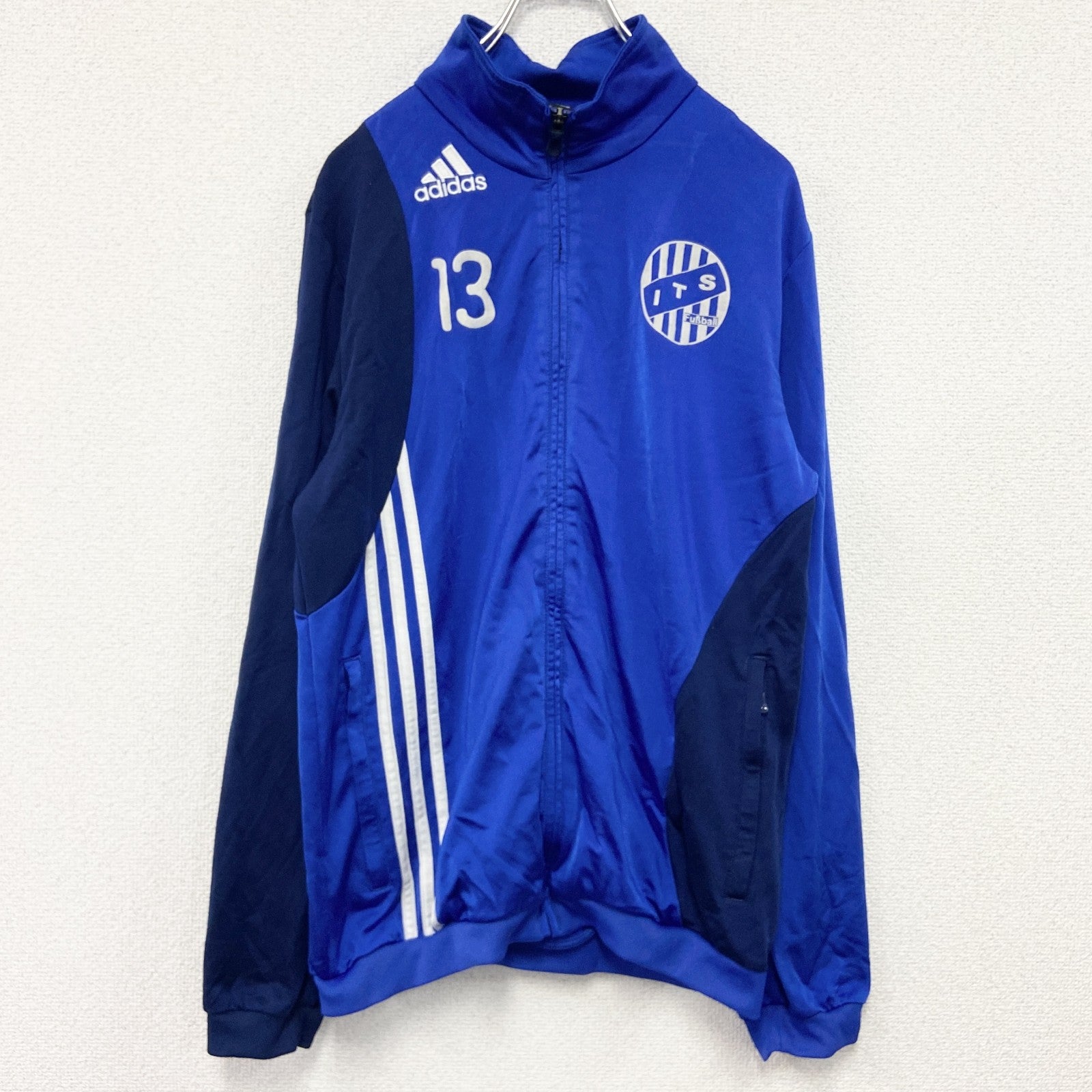 adidas　アディダス　トラックジャケット/ジャージ　青　ブルー　Ｓサイズ