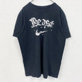 古着 used　NIKE　ナイキ　半袖クルーネックプリントTシャツ　BEAST　黒　ブラック　カジュアルデザイン　XLサイズ