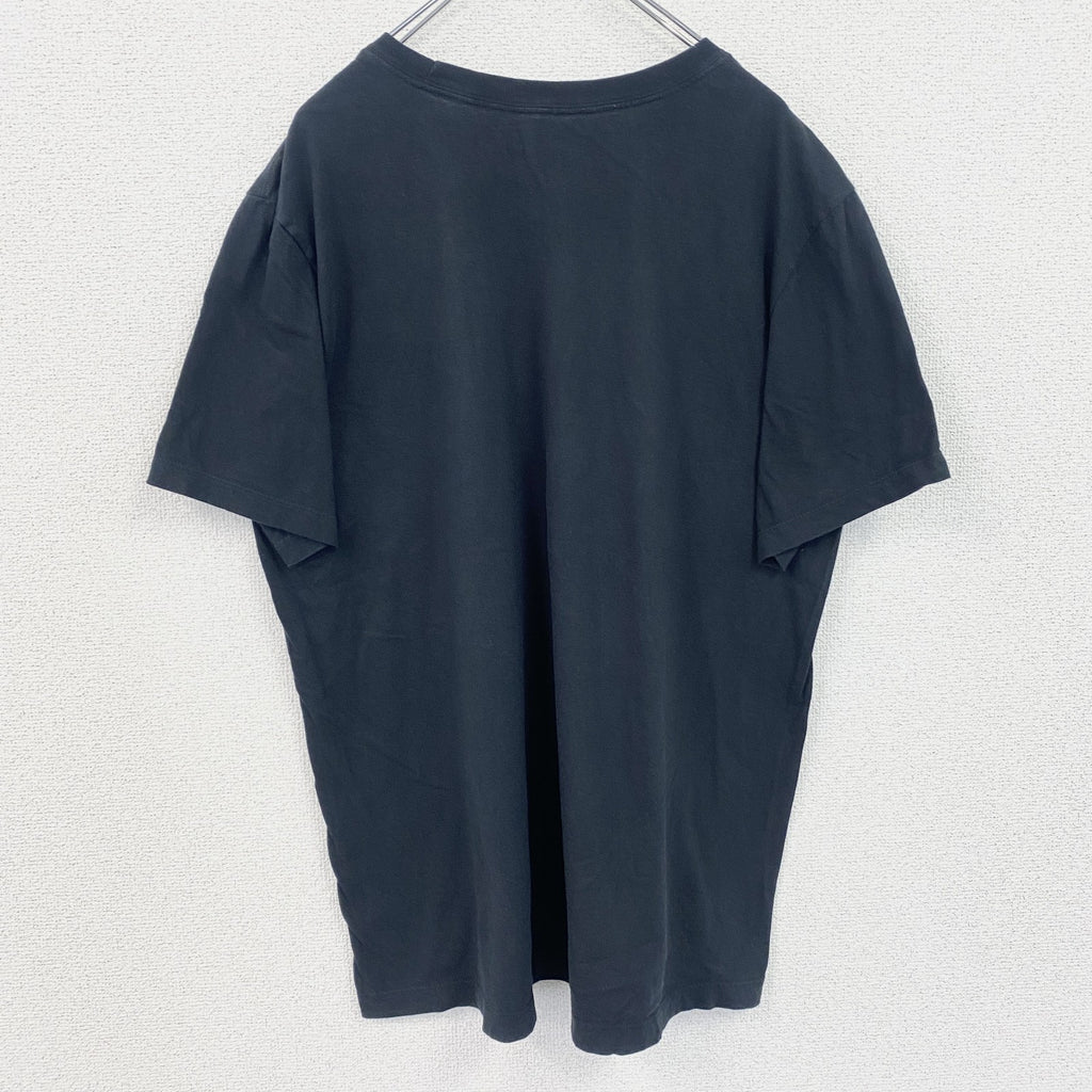 古着 used　NIKE　ナイキ　半袖クルーネックプリントTシャツ　BEAST　黒　ブラック　カジュアルデザイン　XLサイズ