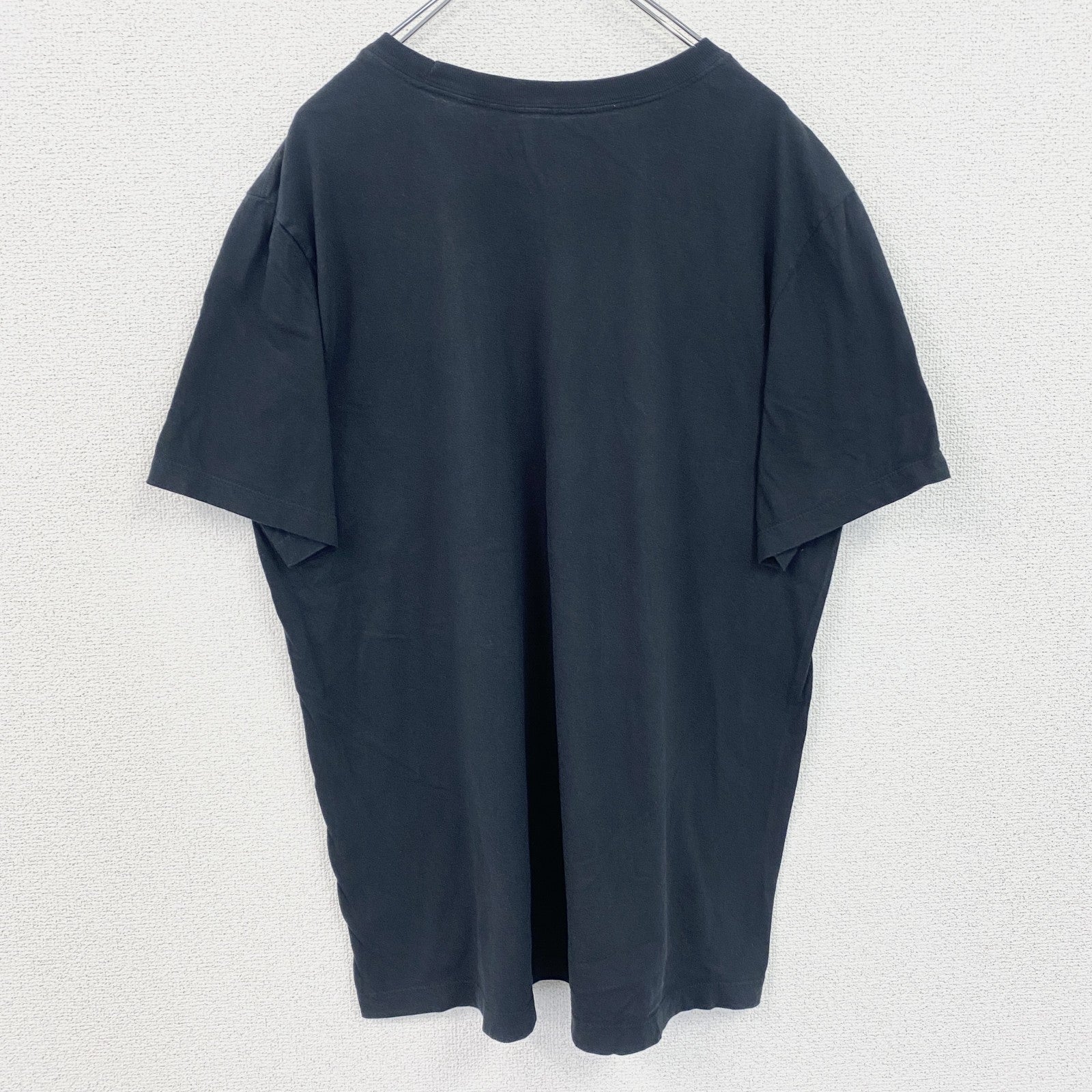 古着 used　NIKE　ナイキ　半袖クルーネックプリントTシャツ　BEAST　黒　ブラック　カジュアルデザイン　XLサイズ