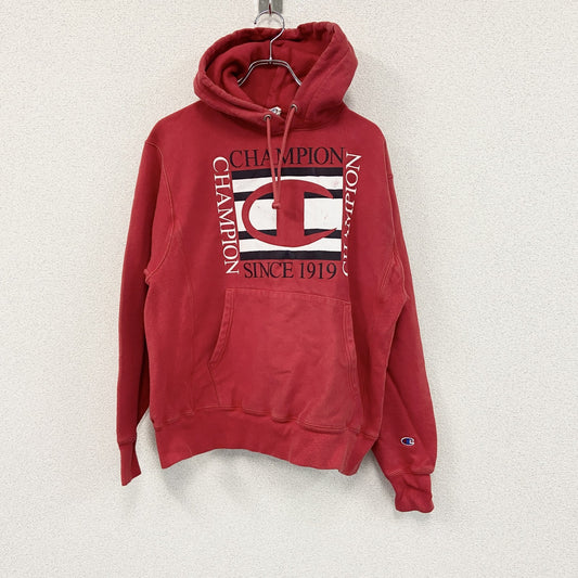 Champion　チャンピオン　リバースウィーブ　スウェットパーカー/フーディー　赤　レッド　Mサイズ
