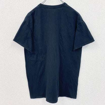 古着 used　GILDAN　ドラゴンボールZ　スーパーサイヤ人　半袖アニメプリントTシャツ　キャラクターデザイン　黒　Mサイズ