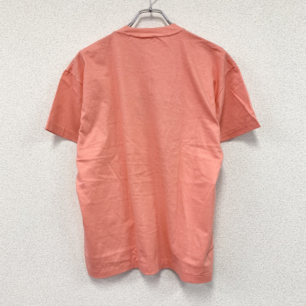 ～90s　Phuket　プーケット　半袖スーベニアTシャツ　シングルステッチ　刺繍ロゴ　ヴィンテージ　サーモンピンク　Lサイズ