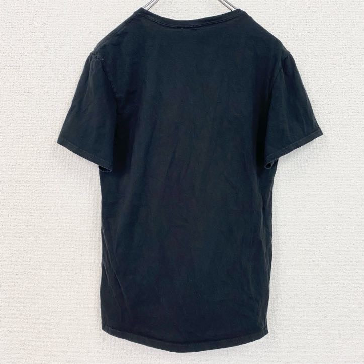 古着 used　呪術廻線　半袖アニメプリントTシャツ　キャラクターデザイン　クルーネック　黒　ブラック　Sサイズ