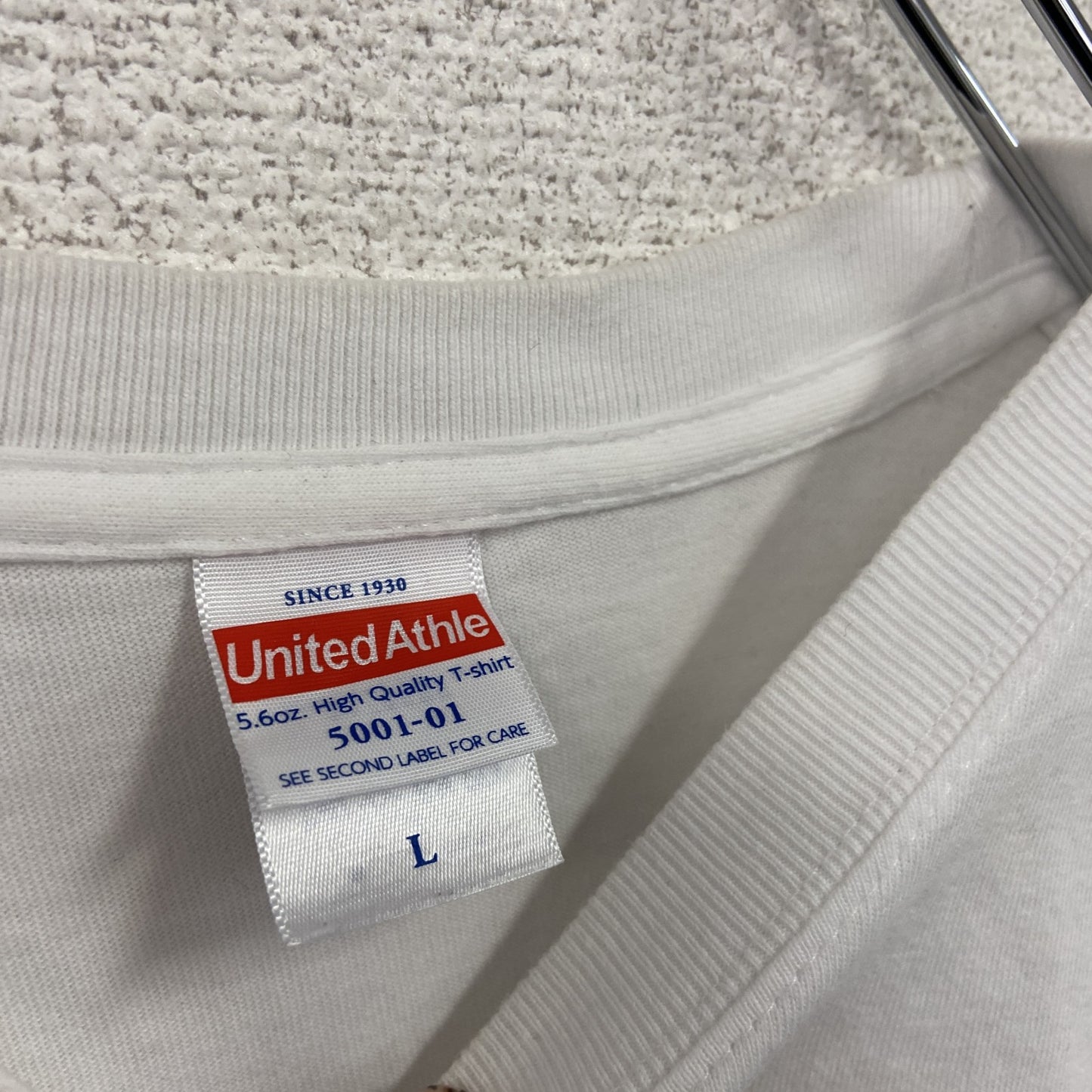 United Athle　ユナイテッドアスレ　半袖バンドプリントTシャツ/バンT　Sum41　白　ホワイト　Lサイズ