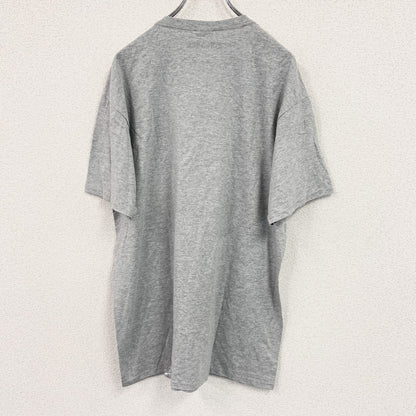JERZEES　ジャージーズ　SMMR　半袖プリントTシャツ　灰色　グレー　Lサイズ