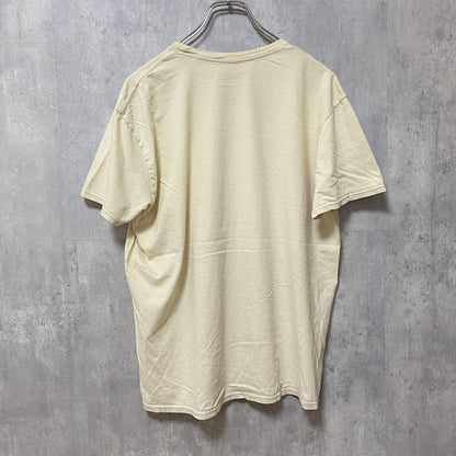 古着 used　SUPERMARIO　マリオ　半袖プリントTシャツ　オフィシャル　アイボリー