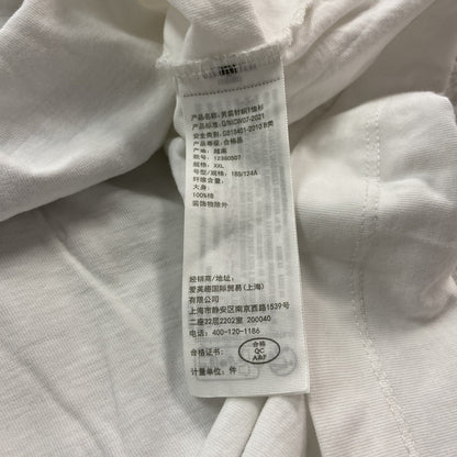 Abercrombie＆Fitch　アバクロンビー＆フィッチ　半袖プリントTシャツ　白　ホワイト　XXLサイズ