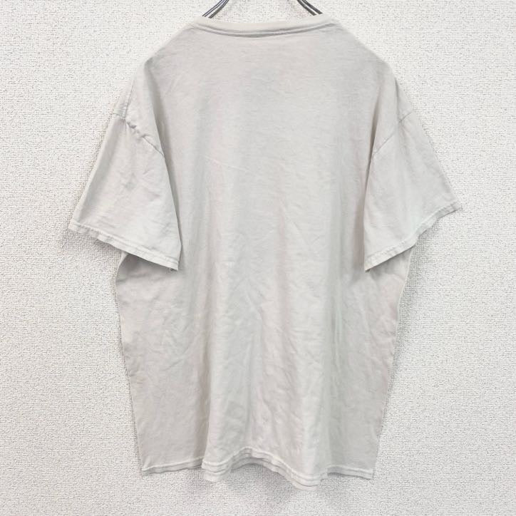 古着 used　ドラゴンボールZ　孫悟空　ベジータ　半袖アニメプリントTシャツ　キャラクター集合デザイン　白　ホワイト　Lサイズ