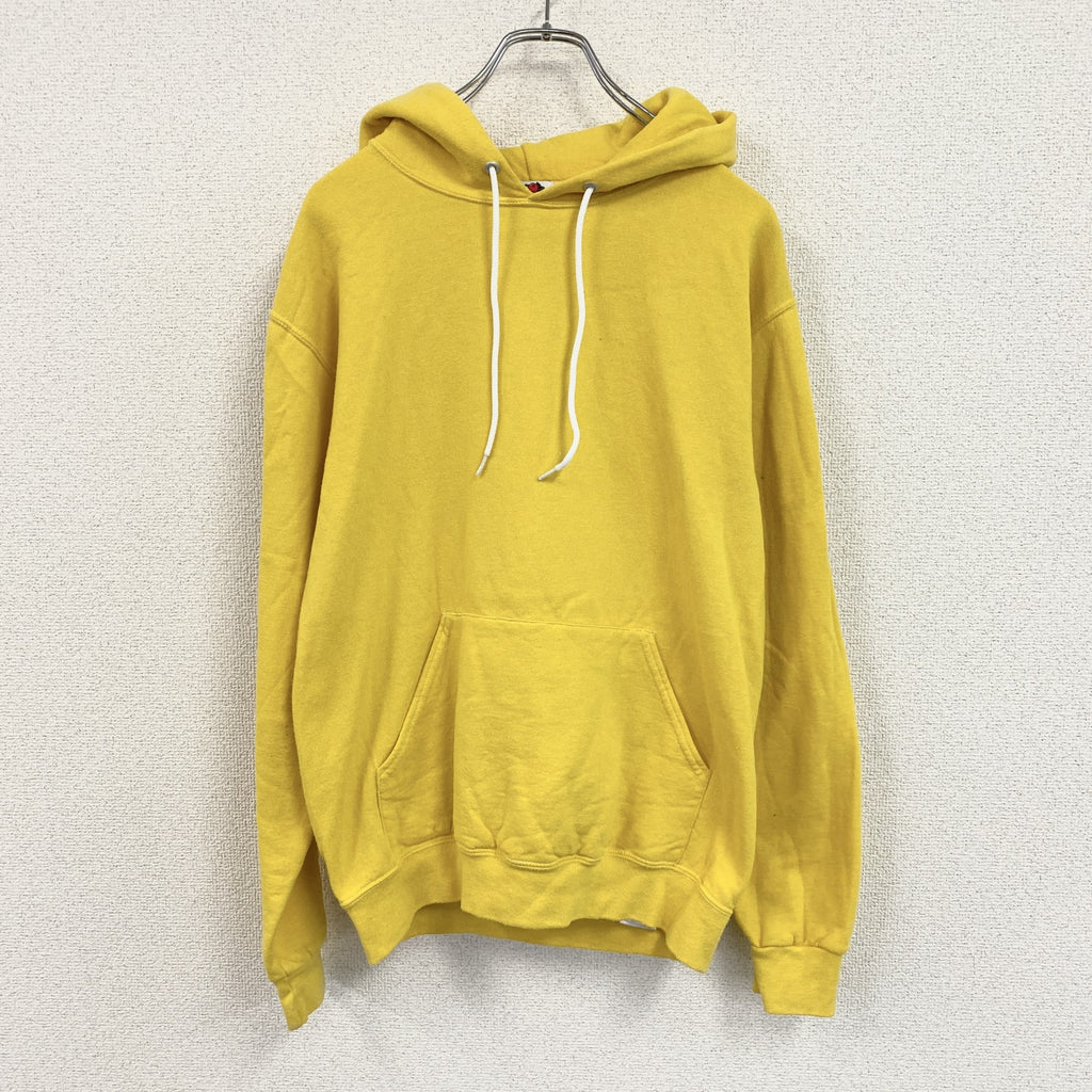BEAMS BOY×FRUIT OF THE LOOM　ビームスボーイ　スウェットパーカー/フーディー　イエロー　Sサイズ