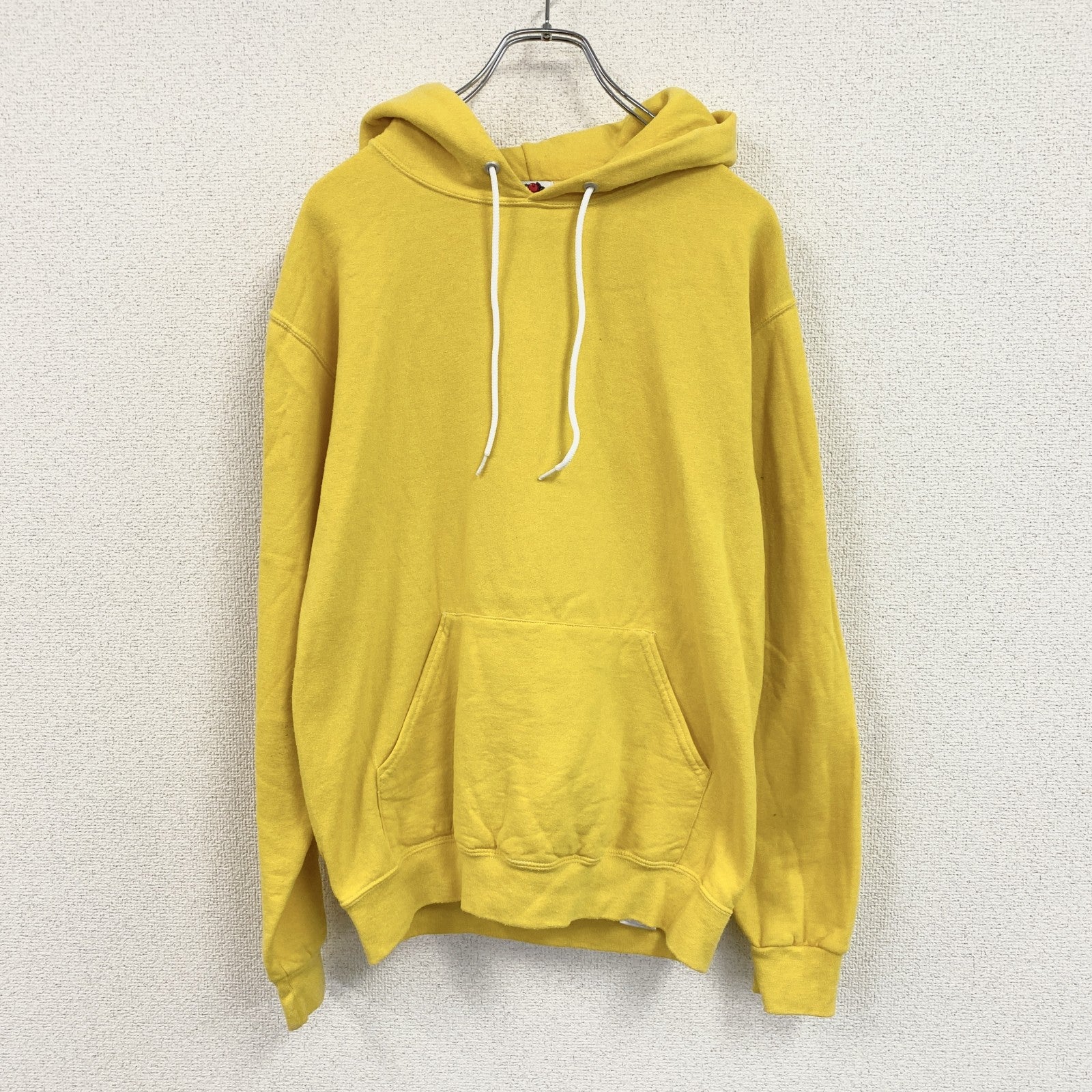 BEAMS BOY×FRUIT OF THE LOOM　ビームスボーイ　スウェットパーカー/フーディー　イエロー　Sサイズ