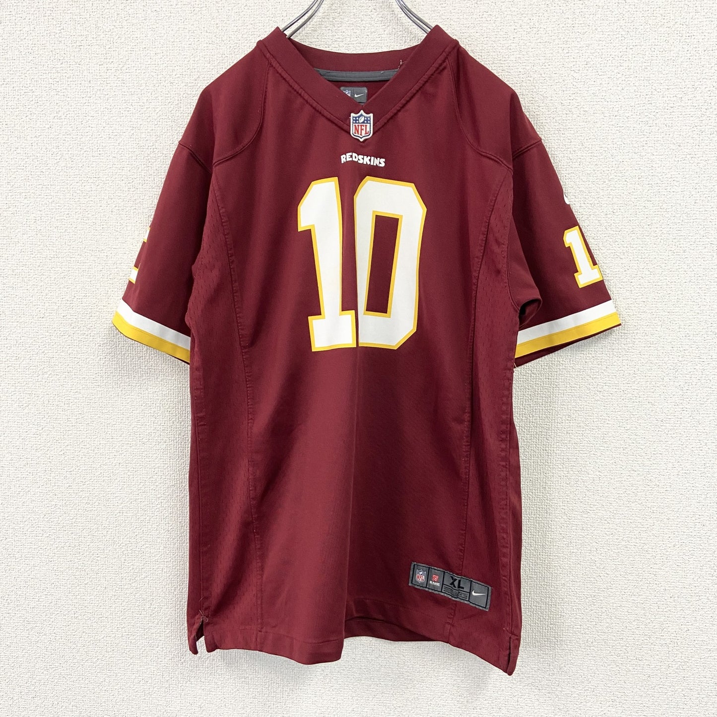 NIKE　ナイキ　ゲームシャツ/ユニフォーム　NFL　アメフト　赤　レッド　XLサイズ