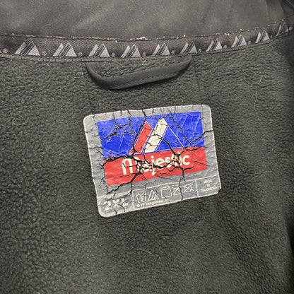 Majestic　マジェスティック　ウィンドブレーカー　フリースライナー　黒　ブラック　2XLサイズ