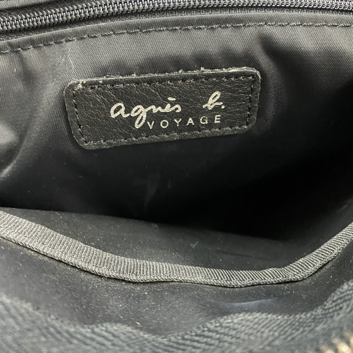 agnes b.　アニエスベー　トートバッグ　黒　ブラック