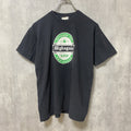 古着 used　FRUITSOFTHELOOM フルーツオブザルーム　半袖プリントTシャツ　レトロ　黒　ブラック　Mサイズ