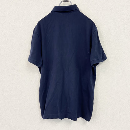 LACOSTE　ラコステ　半袖ポロシャツ　紺　ネイビー　XLサイズ