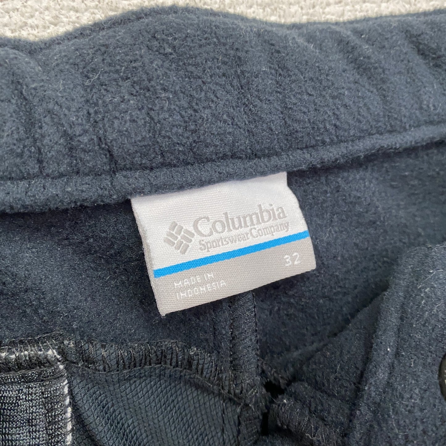 Columbia　コロンビア　フリーススウェットパンツ　黒　ブラック　32サイズ