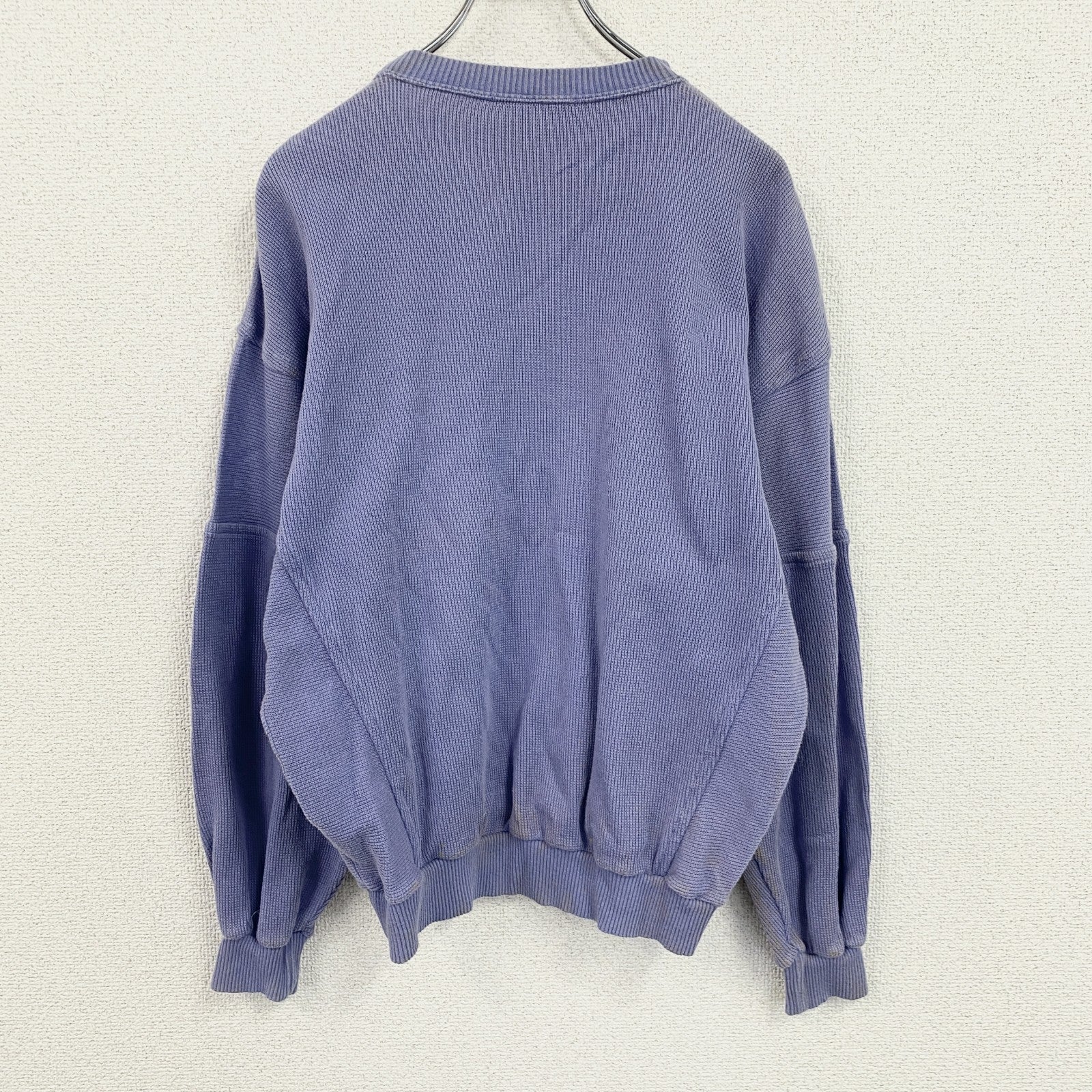 Cerruti 1881　Nino Cerruti　ニノセルッティ　コットンニットセーター　紫　パープル　