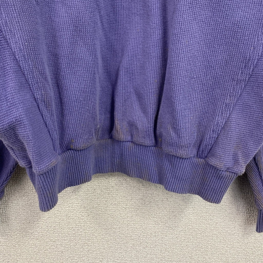 Cerruti 1881　Nino Cerruti　ニノセルッティ　コットンニットセーター　紫　パープル　