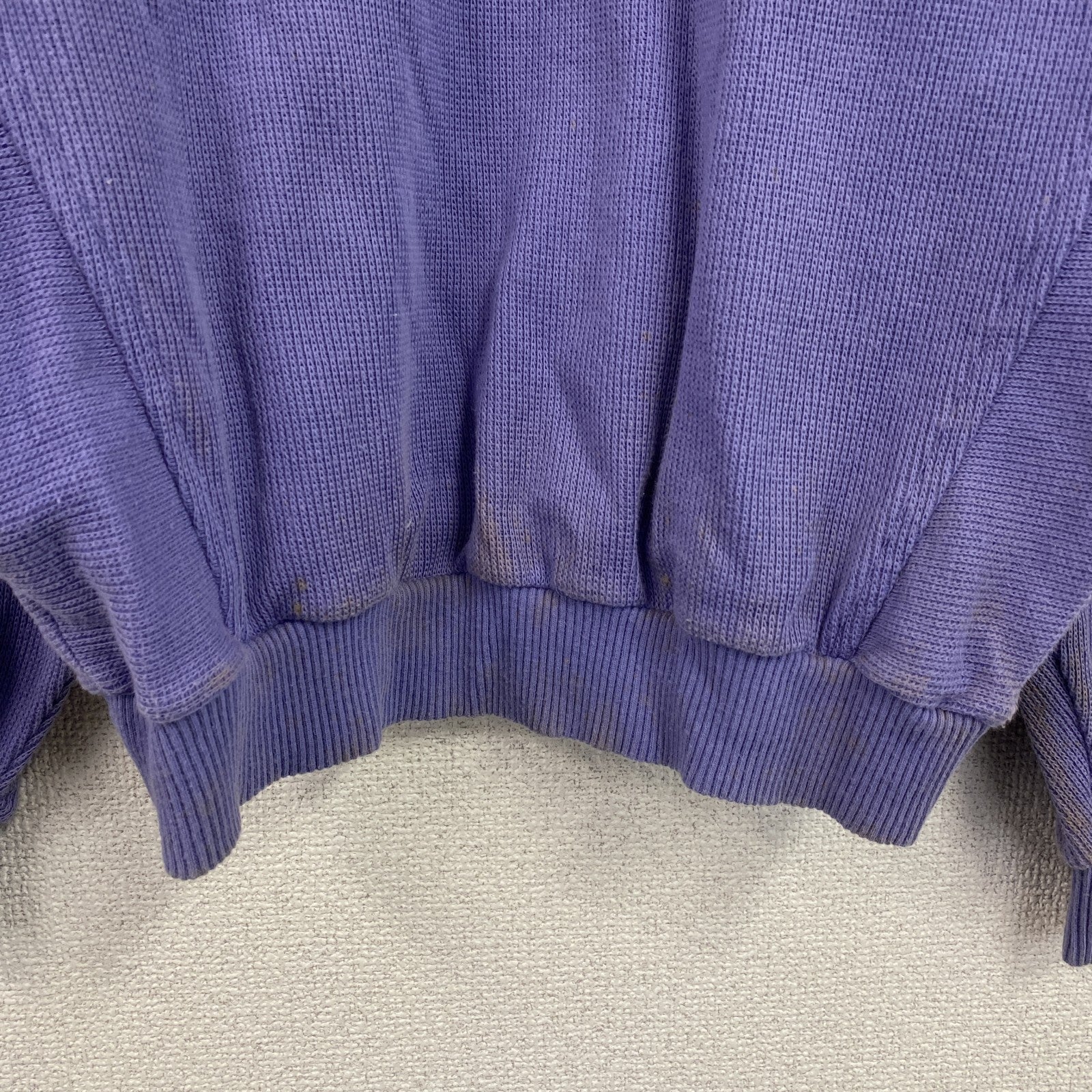 Cerruti 1881　Nino Cerruti　ニノセルッティ　コットンニットセーター　紫　パープル　