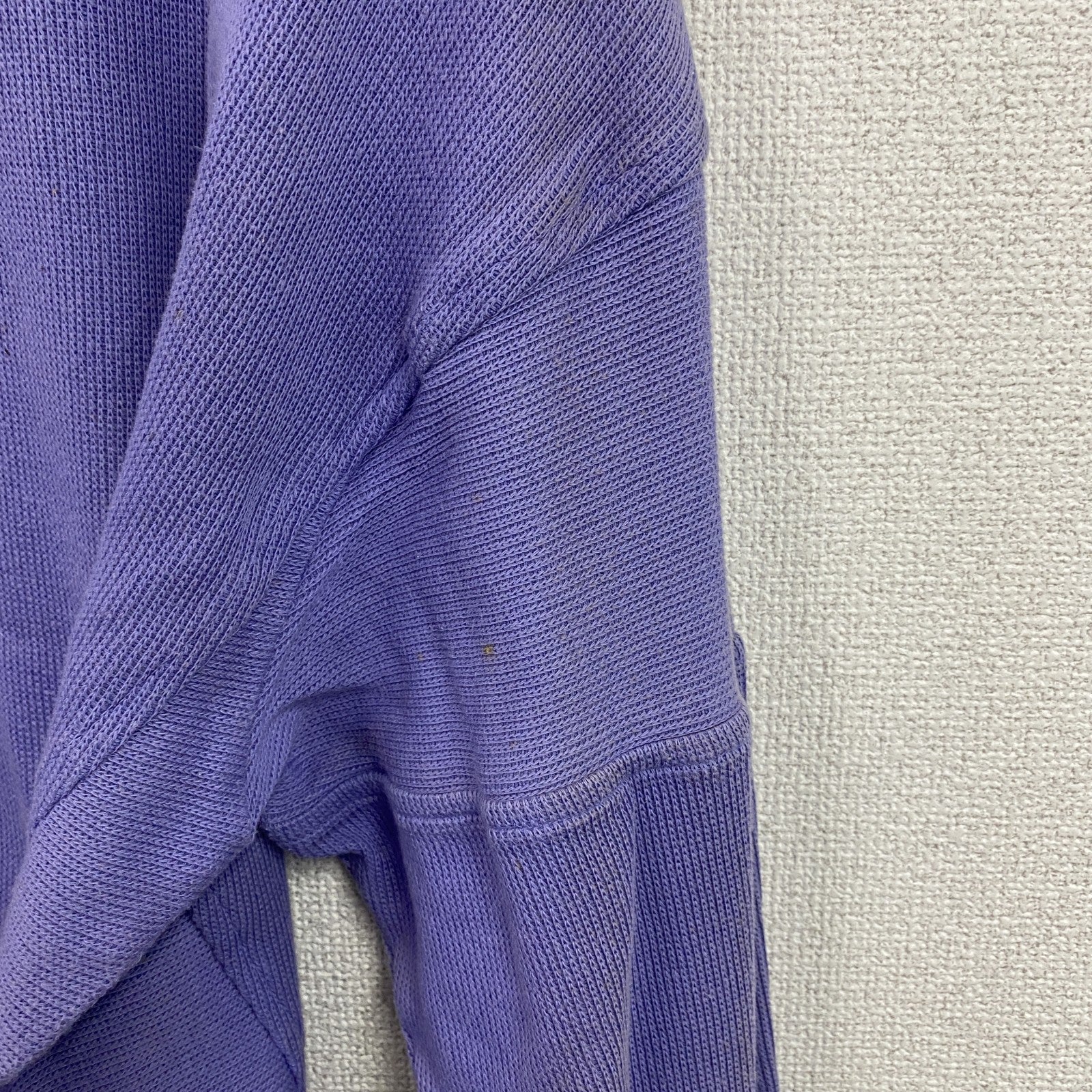 Cerruti 1881　Nino Cerruti　ニノセルッティ　コットンニットセーター　紫　パープル　