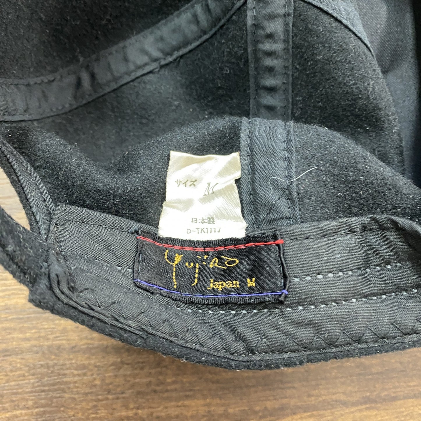 石原裕次郎　記念館グッズ　ベースボールキャップ　黒　ブラック　Mサイズ　