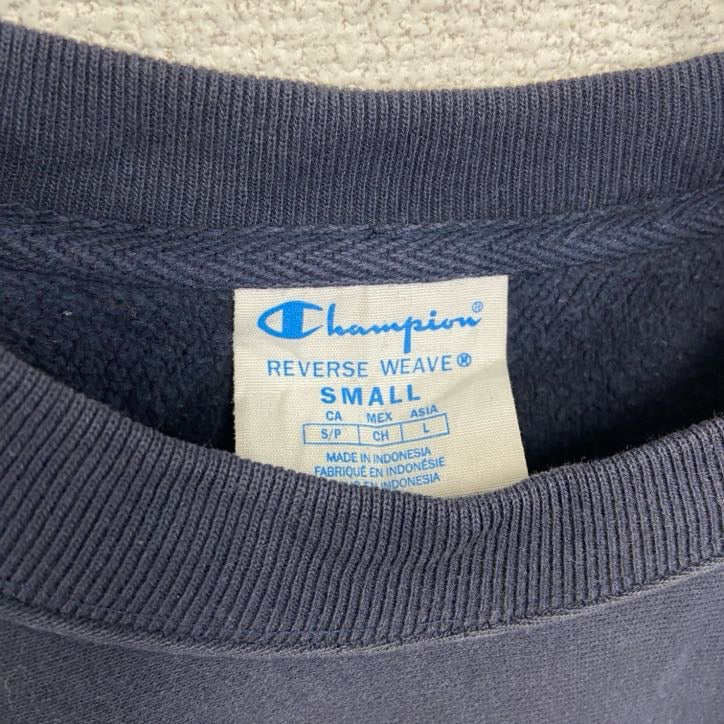 00s　champion　チャンピオン　リバースウィーブ　スウェット/トレーナー　紺　ネイビー　Sサイズ