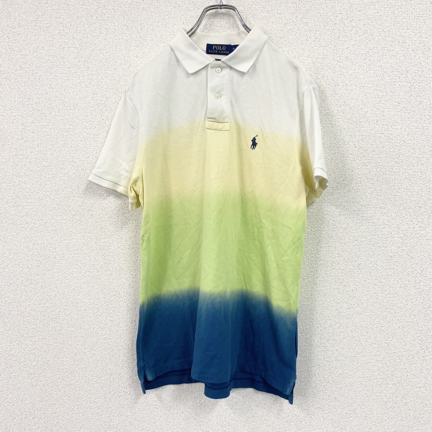 POLO RALPH LAUREN　ポロラルフローレン　半袖ポロシャツ　グラデーション　マルチカラー　Mサイズ