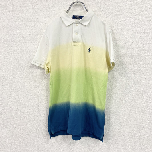 POLO RALPH LAUREN　ポロラルフローレン　半袖ポロシャツ　グラデーション　マルチカラー　Mサイズ