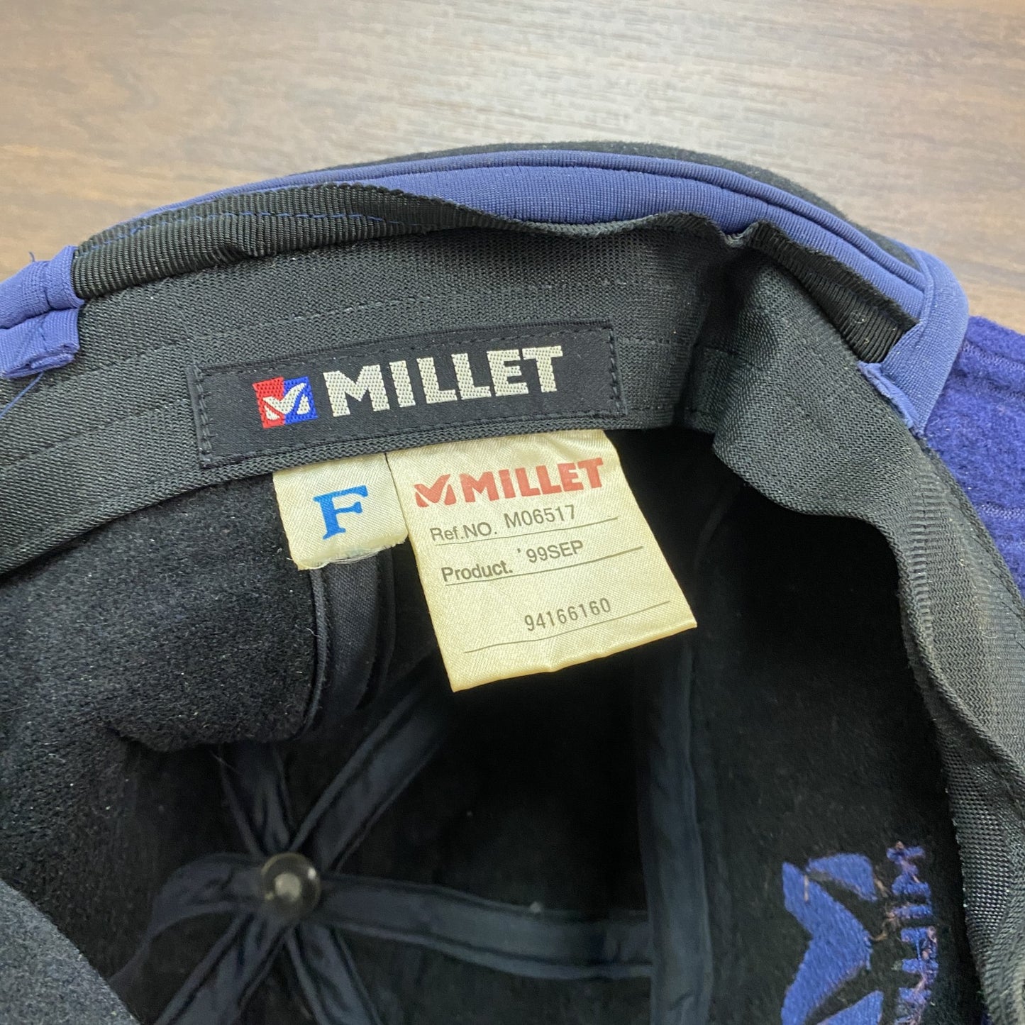 MILLET　ミレー　フライトキャップ　ウィンターキャップ　紫　パープル　Fサイズ　