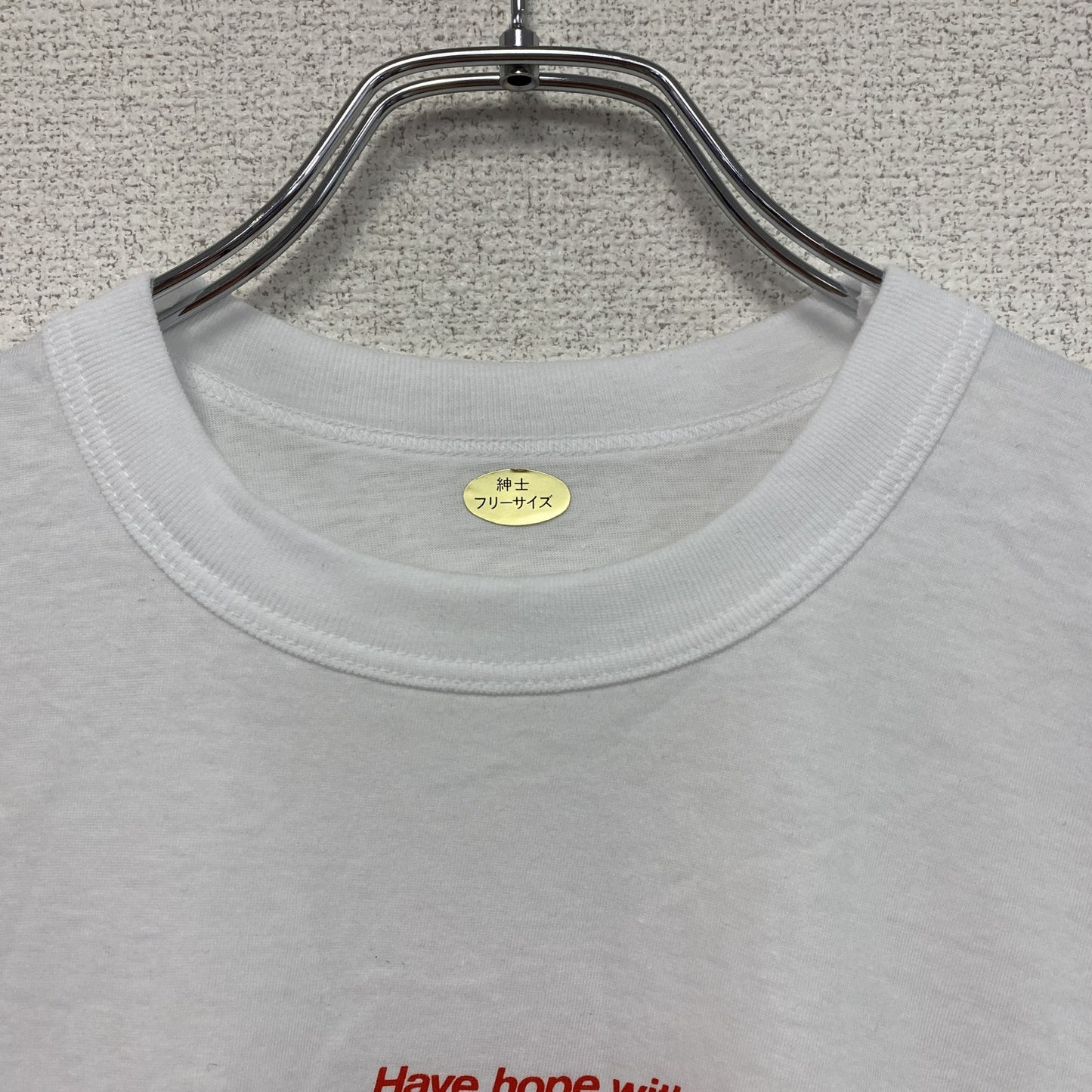 大正製薬　リポビタンD　半袖プリントTシャツ　シングルステッチ　白　ホワイト　Fサイズ
