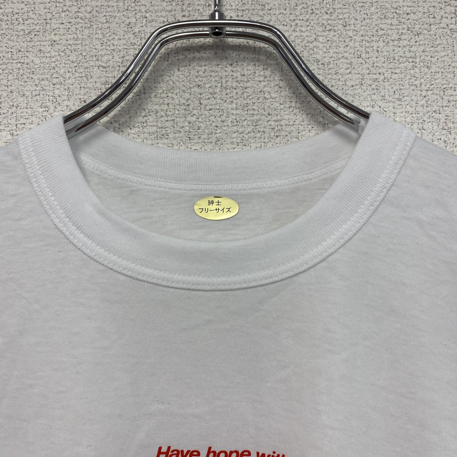 大正製薬　リポビタンD　半袖プリントTシャツ　シングルステッチ　白　ホワイト　Fサイズ