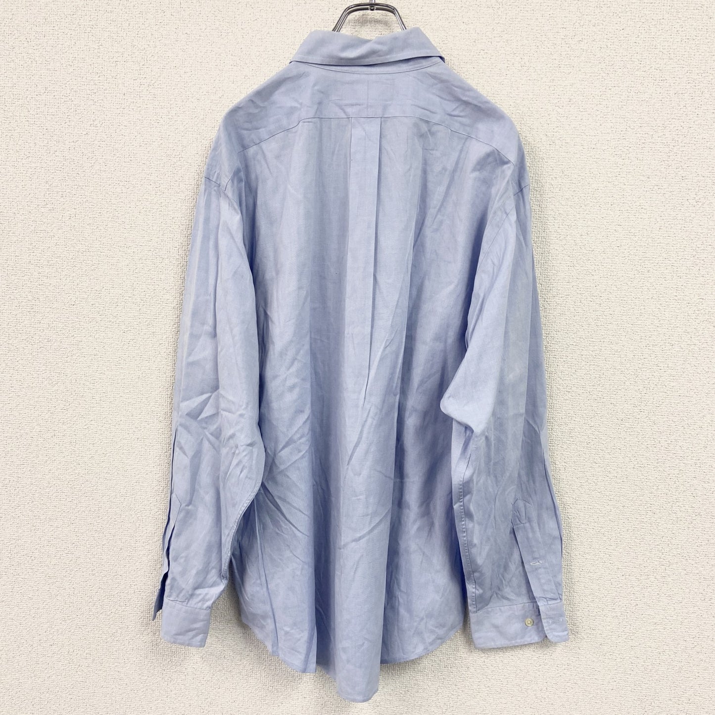 RALPH LAUREN　ラルフローレン　長袖シャツ/ボタンダウンシャツ　青　ブルー　48-90サイズ