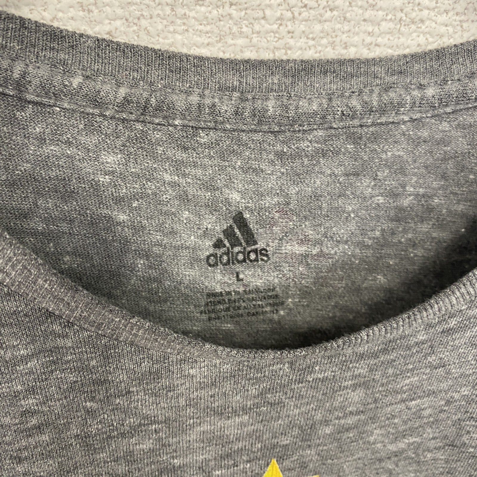 古着 used　アディダス　adidas　MLS　半袖プリントTシャツ　コロラドラピッズ　灰色　グレー　Lサイズ