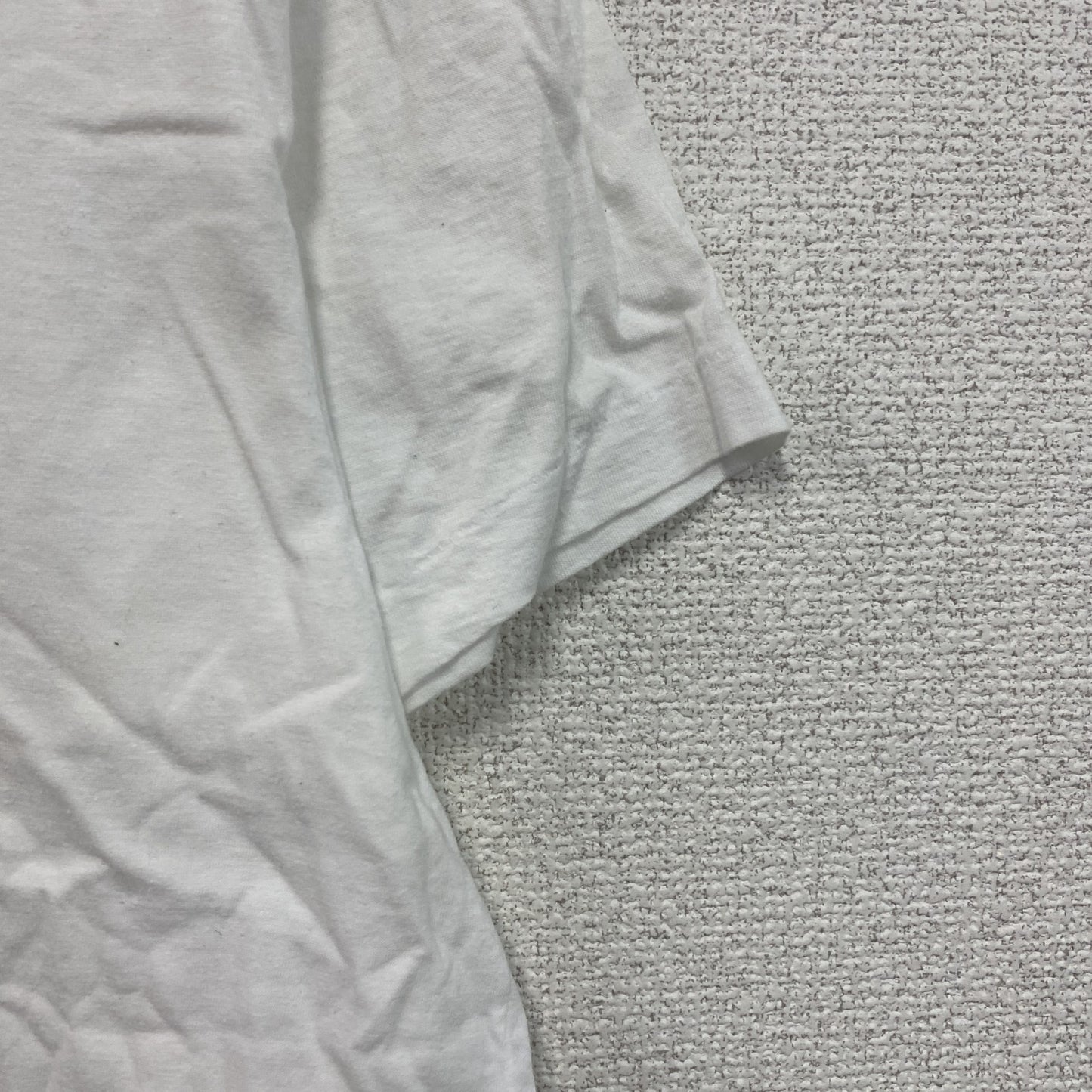 横田基地　半袖プリントTシャツ　シングルステッチ　白　ホワイト　Lサイズ