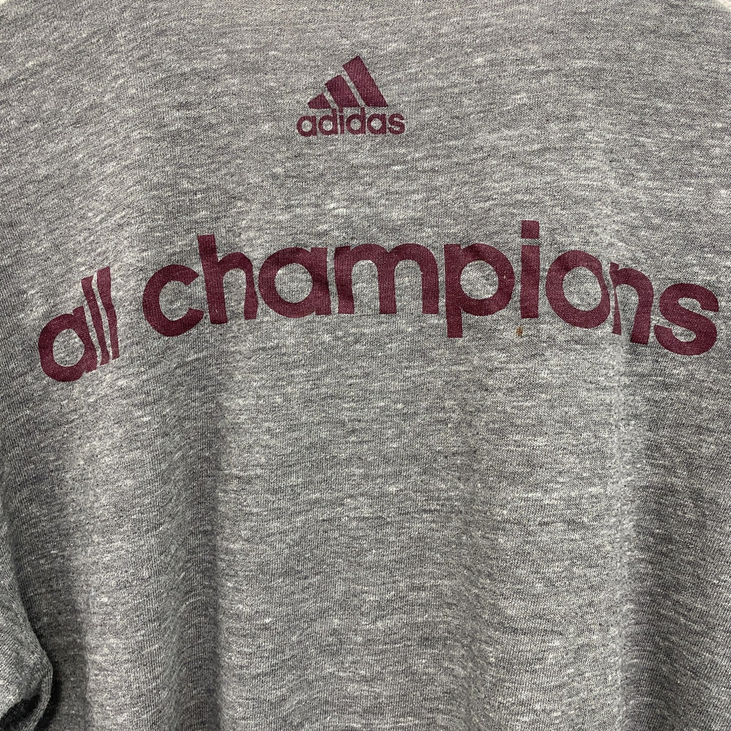 古着 used　アディダス　adidas　MLS　半袖プリントTシャツ　コロラドラピッズ　灰色　グレー　Lサイズ