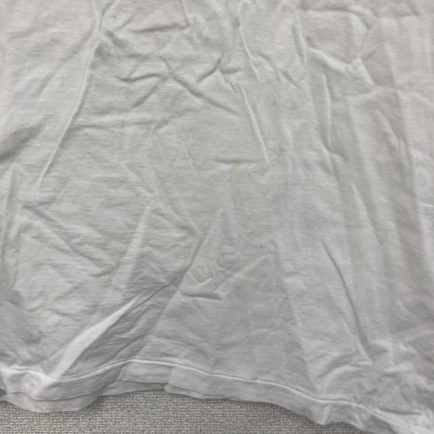 横田基地　半袖プリントTシャツ　シングルステッチ　白　ホワイト　Lサイズ