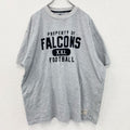 古着 used　リーボック　Reebok　半袖プリントTシャツ　NFL　ファルコンズ　灰色　ライトグレー　Lサイズ