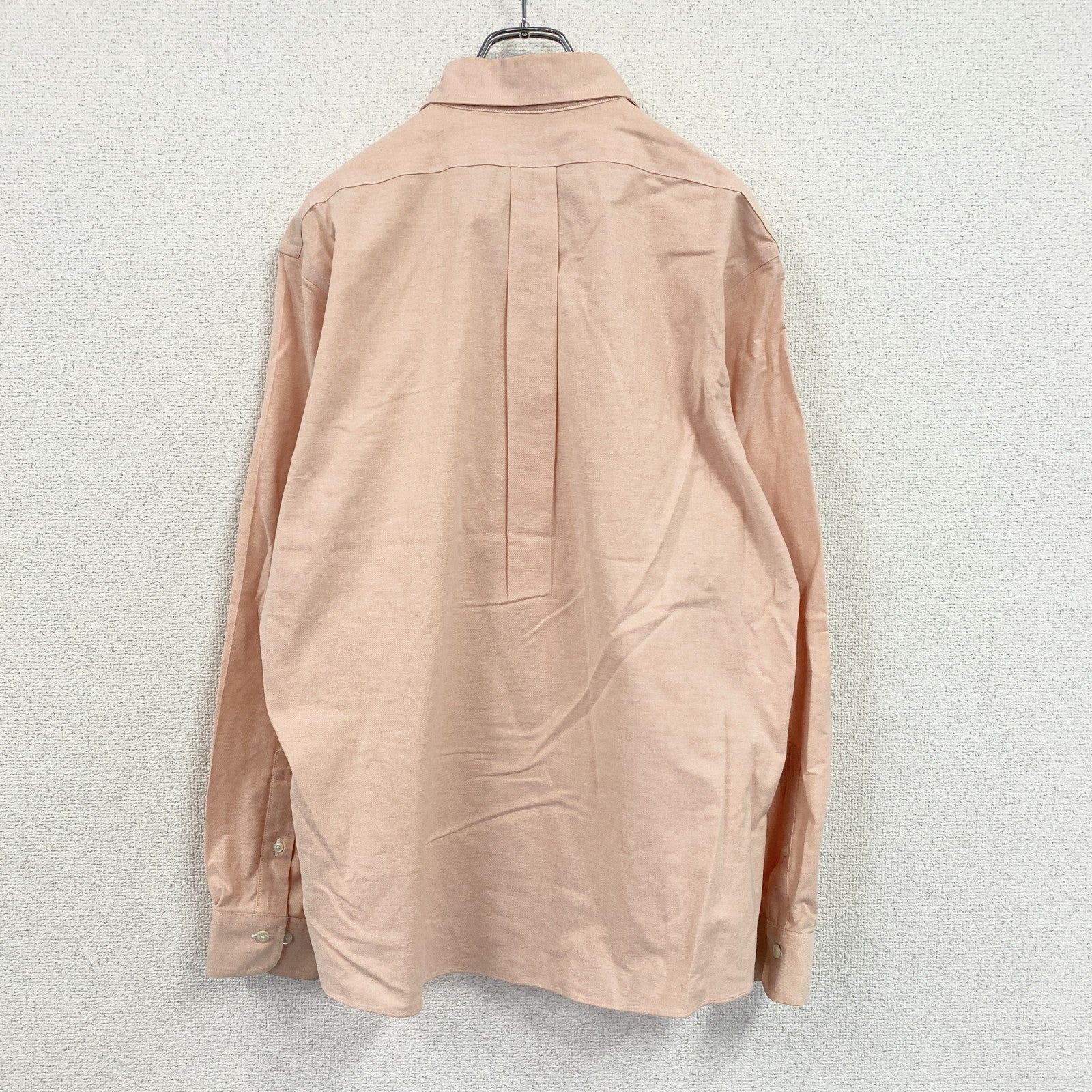 Brooks Brothers　ブルックスブラザーズ　長袖シャツ　ボタンダウンシャツ　サーモンピンク　Lサイズ