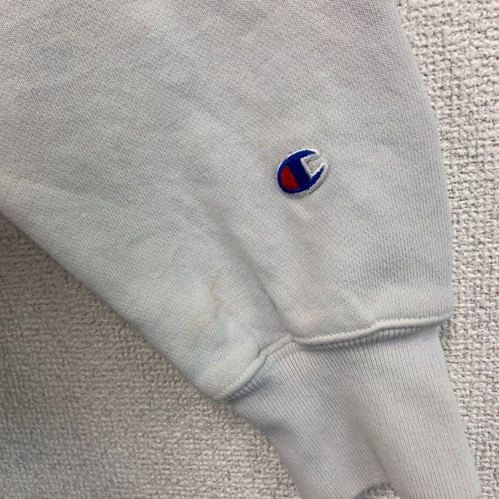 古着 used　champion　チャンピオン　リバースウィーブ　スウェットパーカー/フーディー　白　ホワイト　Mサイズ