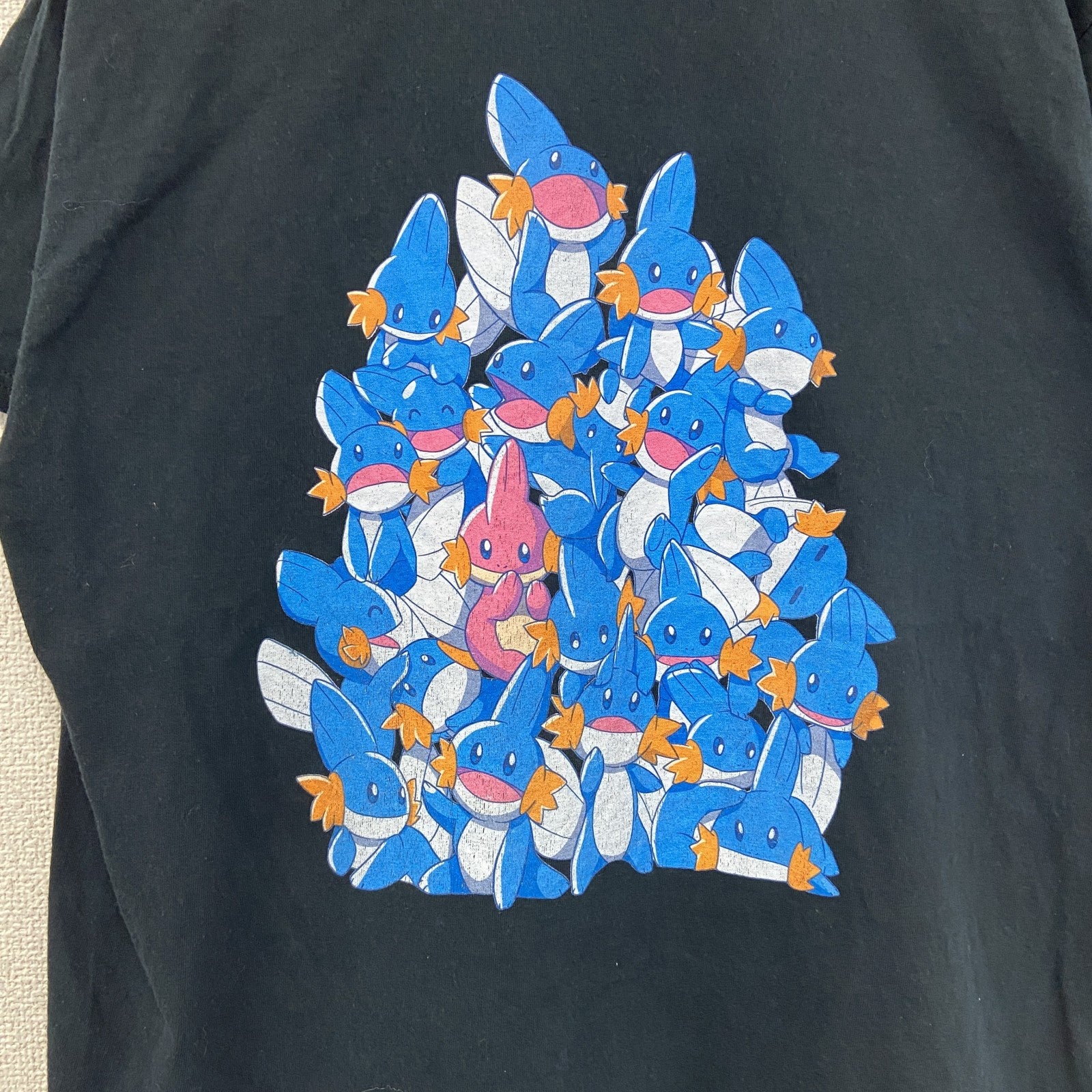 GILDAN　ギルダン　ポケットモンスター　ミズゴロウ　半袖Tシャツ　黒　ブラック　Lサイズ