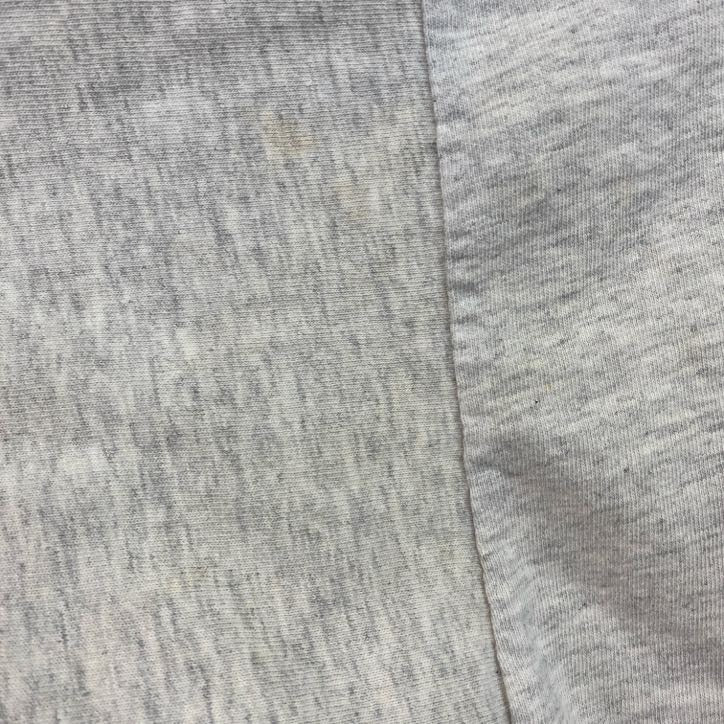 古着 used　GILDAN　ギルダン　半袖アニマルプリント霜降り柄Tシャツ　アメリカ　馬　クルーネック　グレー　XLサイズ
