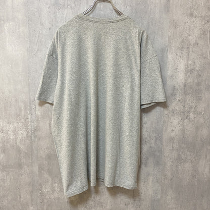 古着 used　DELTA　MLB　ワールドチャンピオンズ　半袖プリントTシャツ　2018　グレー　オーバーサイズ　XXLサイズ