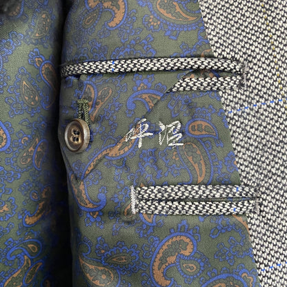 Aquascutum　アクアスキュータム　ダブルテーラードジャケット　灰色　グレー　94A5サイズ