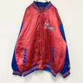 ～00s　HARDWOOD CLASSICS　76ers　スタジャン/スタジアムジャケット　中綿入り　赤　レッド　2XLサイズ