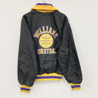 ～80s　Leader Sportswear　アノラックパーカー　三角タグ　ロケットTALON　ブラック　2XLサイズ