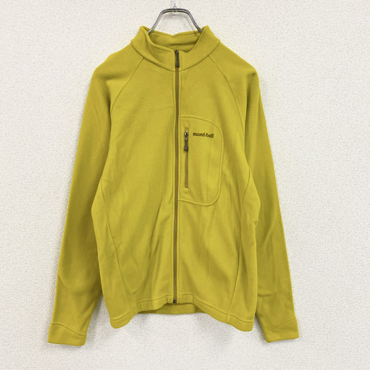 mont-bell　モンベル　シャミースジャケット　フリースジャケット　黄色　イエロー　Mサイズ