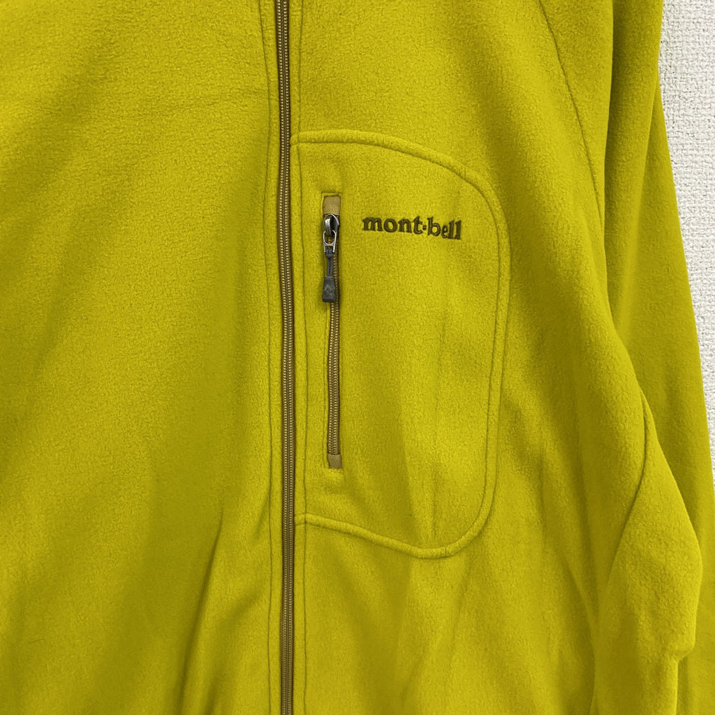 mont-bell　モンベル　シャミースジャケット　フリースジャケット　黄色　イエロー　Mサイズ