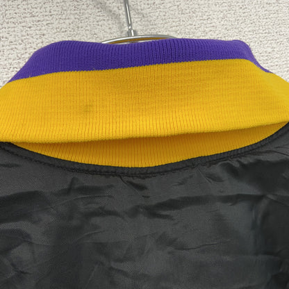 ～80s　Leader Sportswear　アノラックパーカー　三角タグ　ロケットTALON　ブラック　2XLサイズ